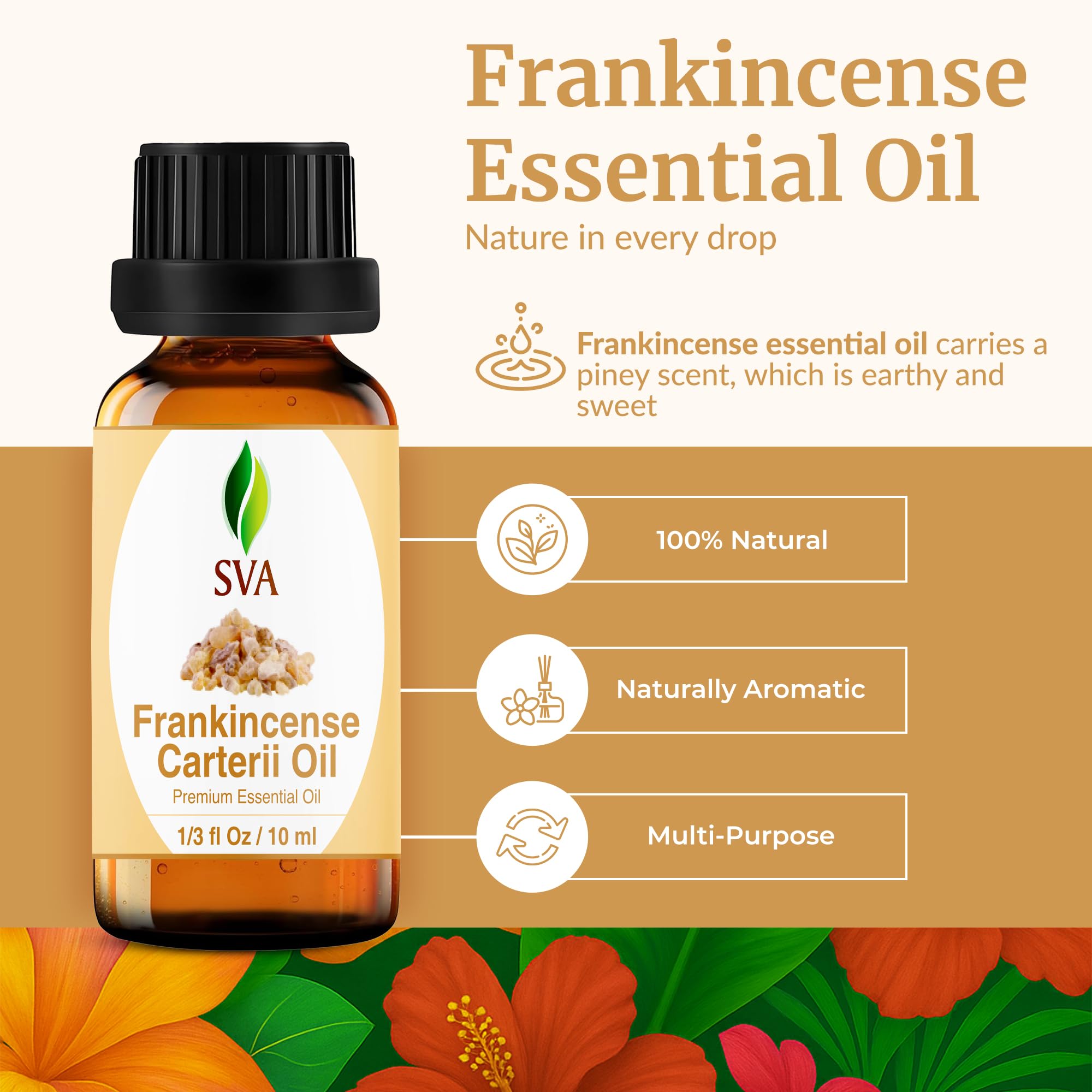 Amazon.com: SVA Frankincense Essential Oil – 1/3 Fl Oz – 100